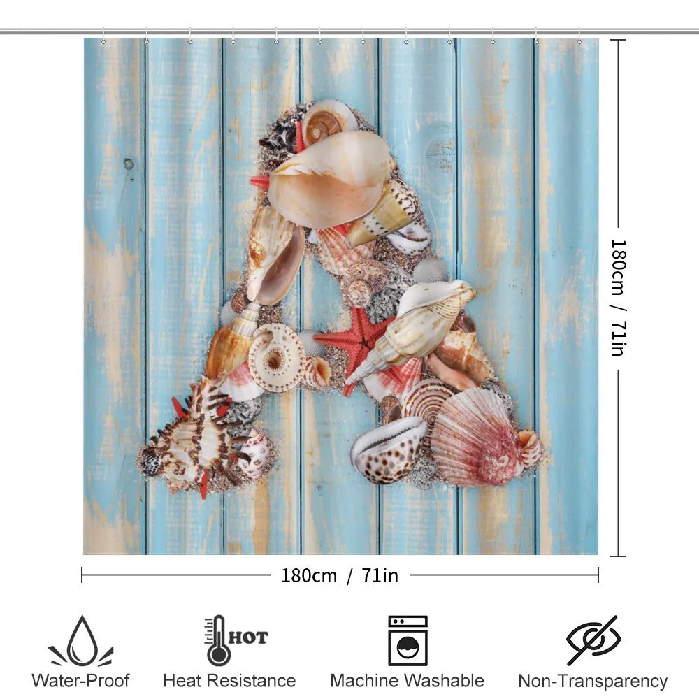 Seashell Wood Backdrop — Detail 2