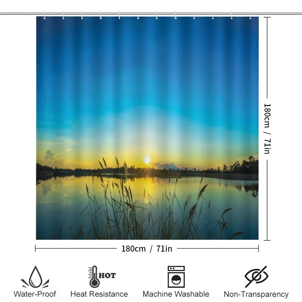 Serene Sunrise Reed Bed — Detail 2