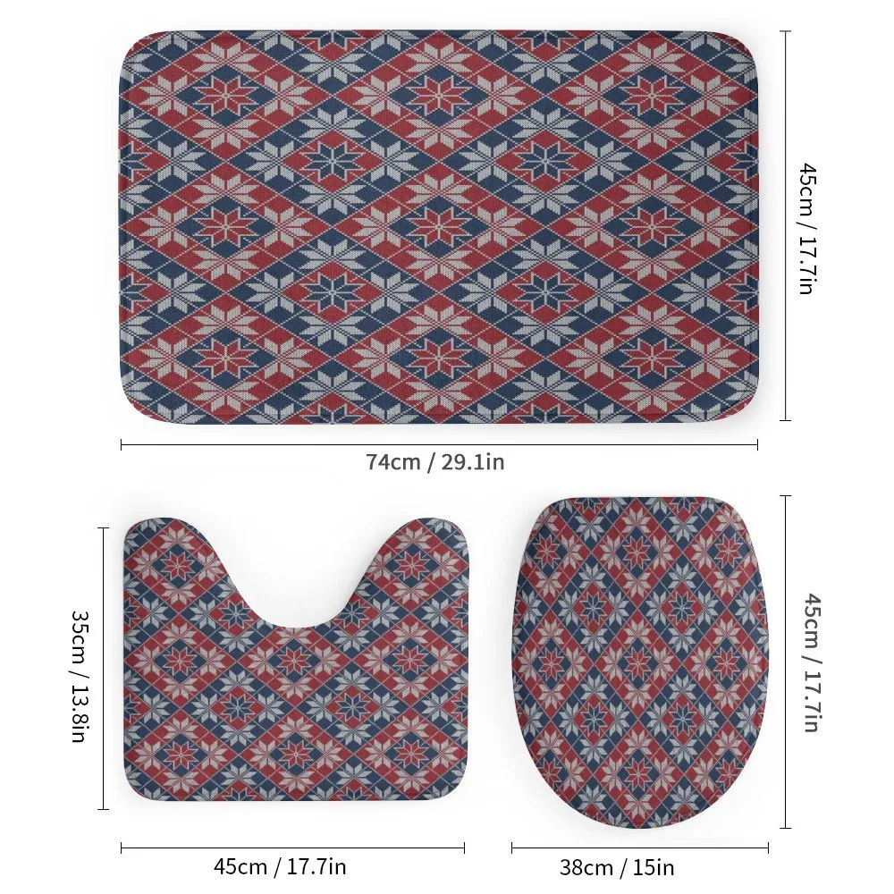Tartan Geometric Floral — Detail 1