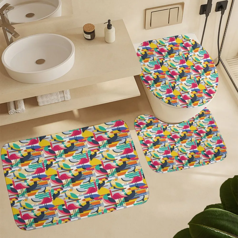 Toucan and Flamingos — Detail 5