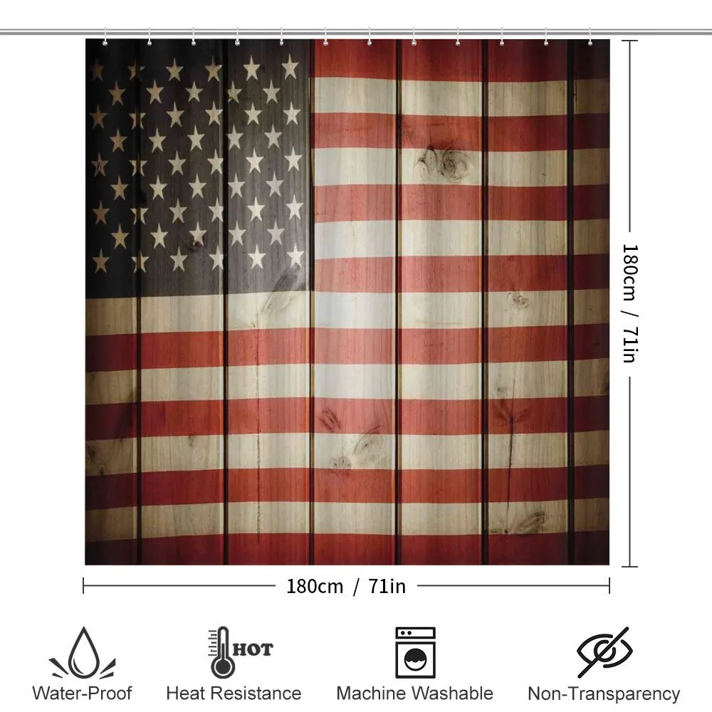 Wood Design Flag — Detail 2