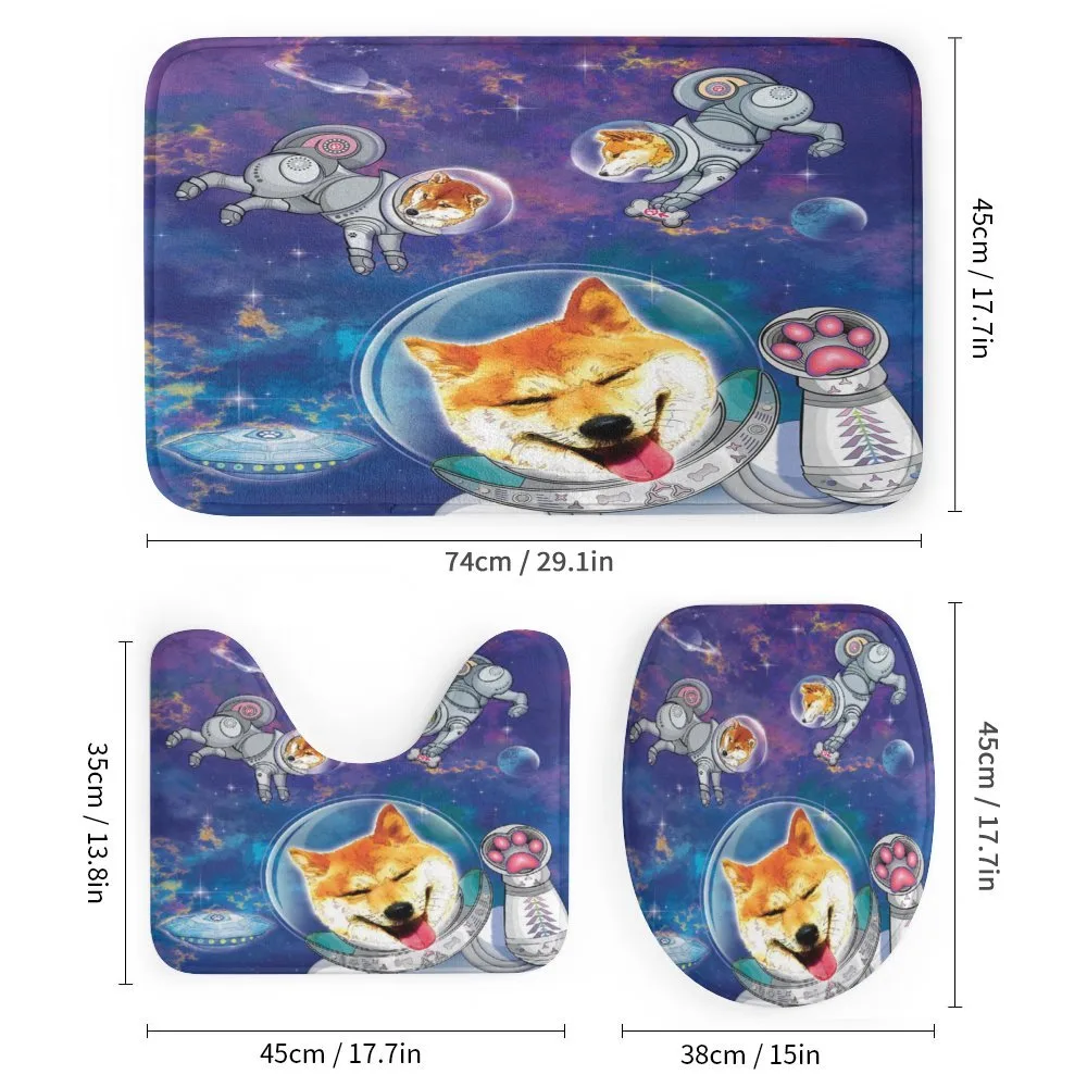 Astronaut Shibas in Space — Detail 1