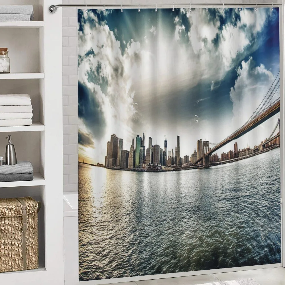 Brooklyn Bridge and Shore Photo — Detail 4