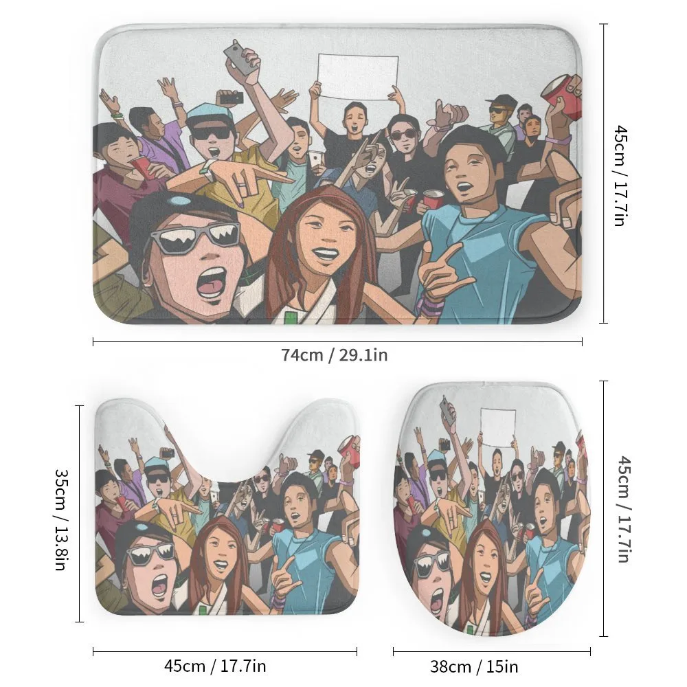 Festival Crowd at the Concert — Detail 1