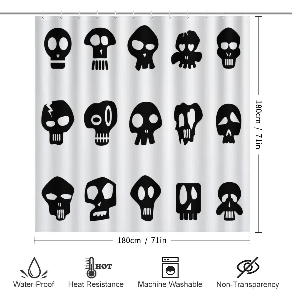 Funny Various Skull — Detail 2