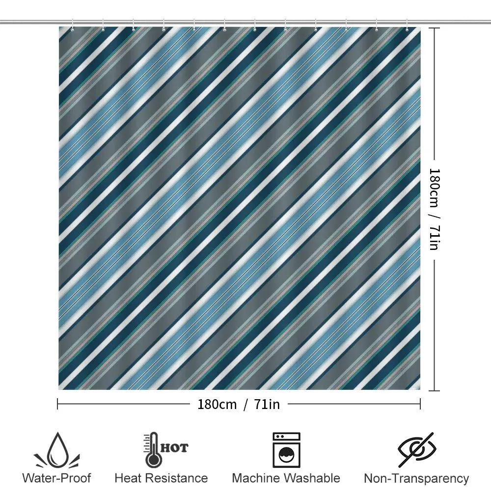 Grey and Blue Diagonal — Detail 2