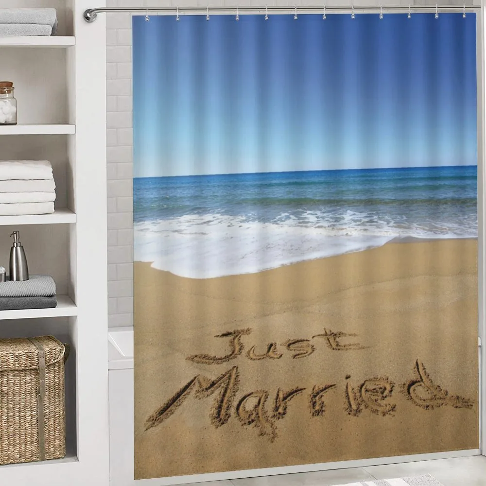 Just Married on Sand — Detail 4