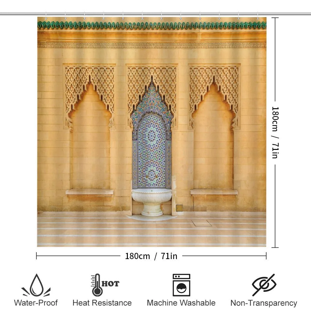 Moroccan Tile Fountain — Detail 2