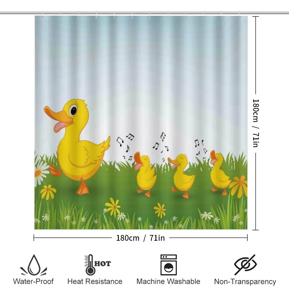 Mother Duck and Babies — Detail 2