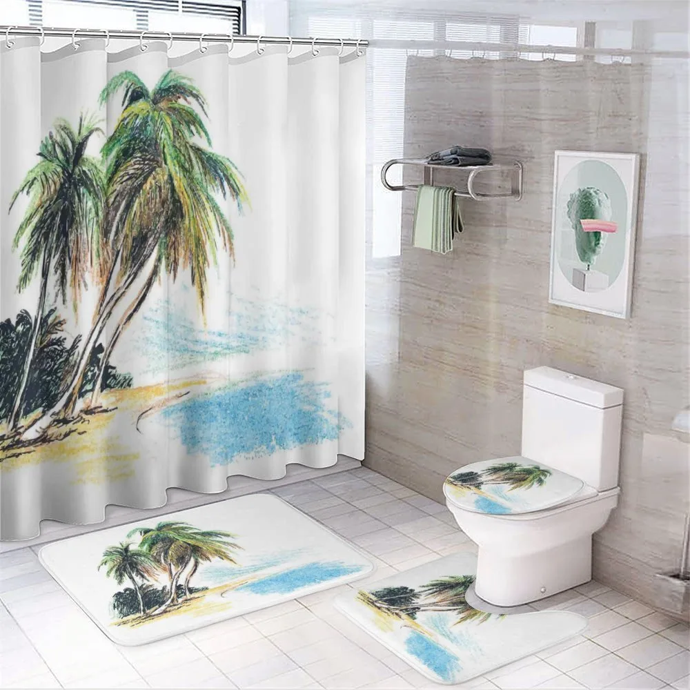 Palm Trees Coastal Charm — Your design