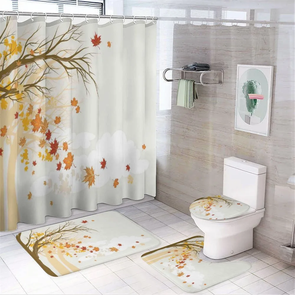Pastel Colored Autumn Trees — Your design