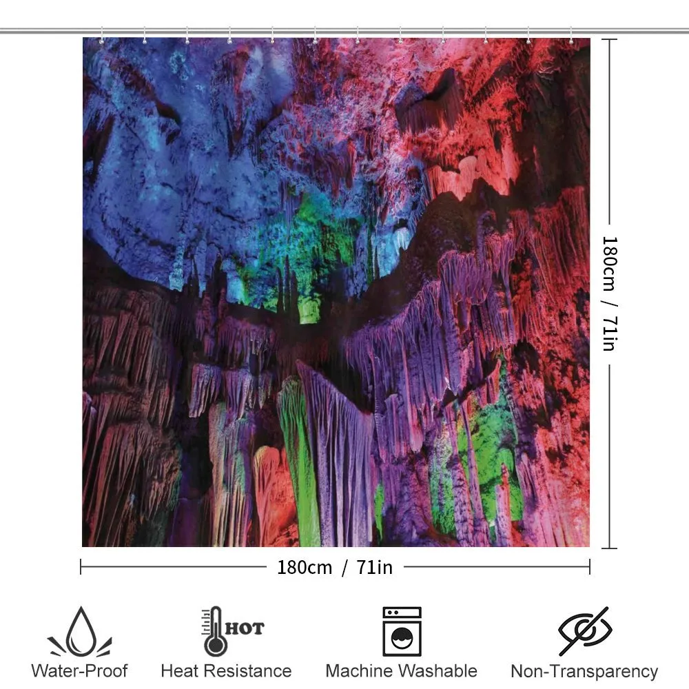Rainbow Colored Rock — Detail 2