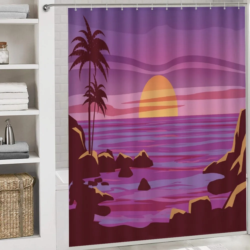 Retro Style Cartoon Beach — Detail 4