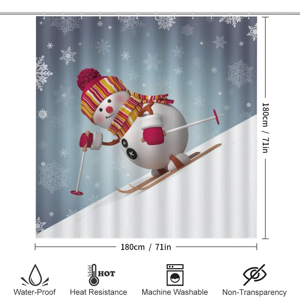 Skiing 3D Style Winter — Detail 2