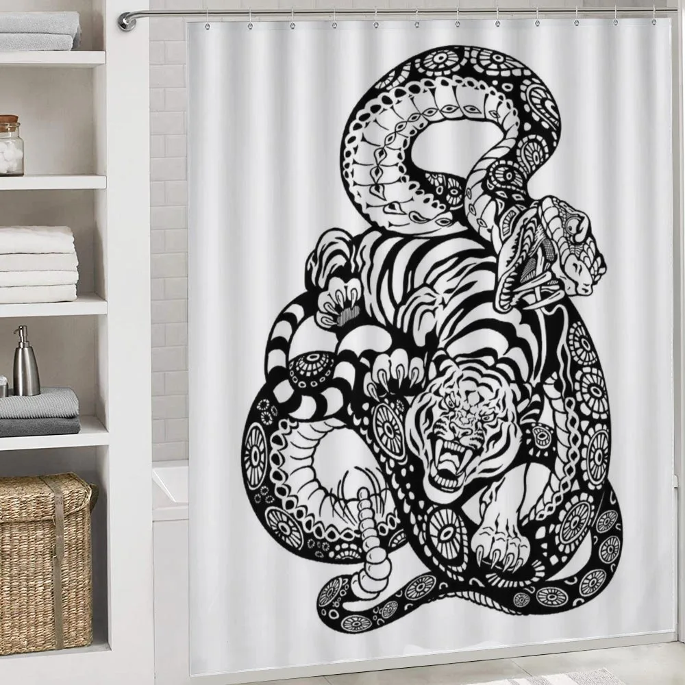Snake and Tiger Pattern — Detail 4