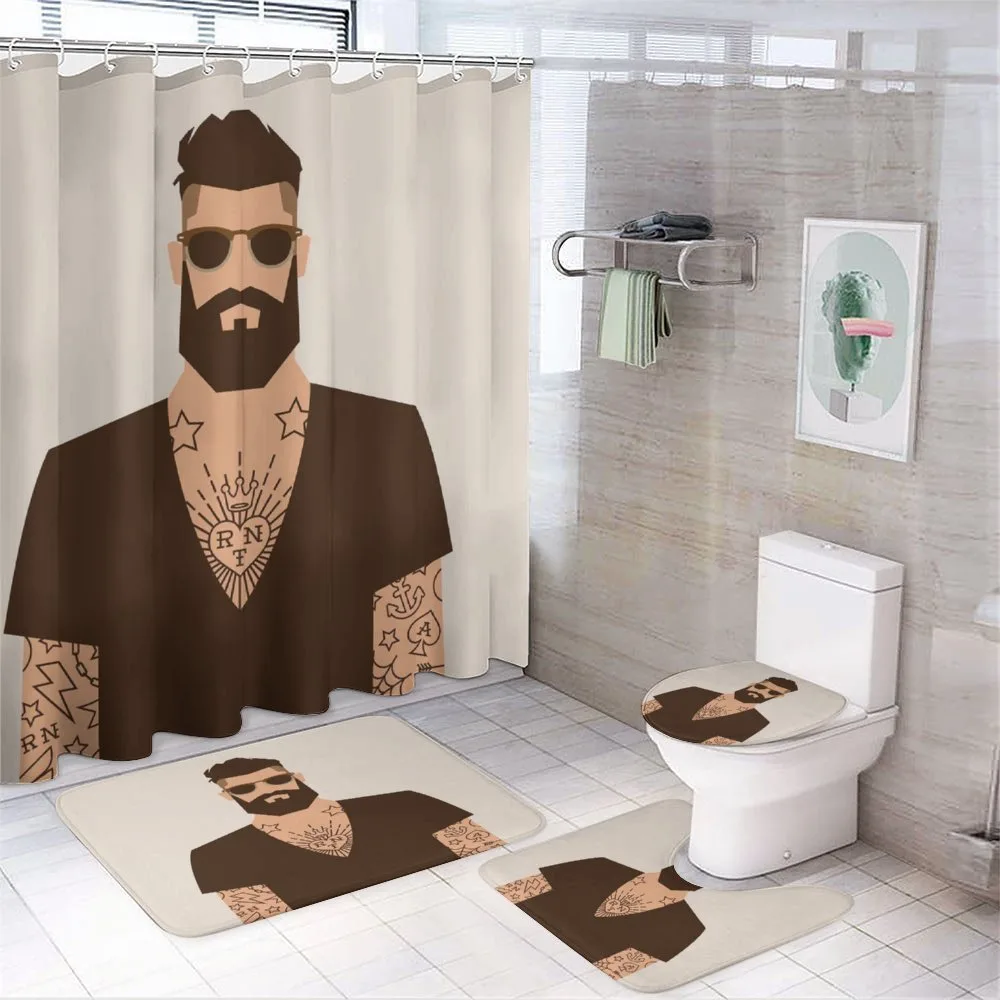 Tattooed Hipster Cartoon — Your design