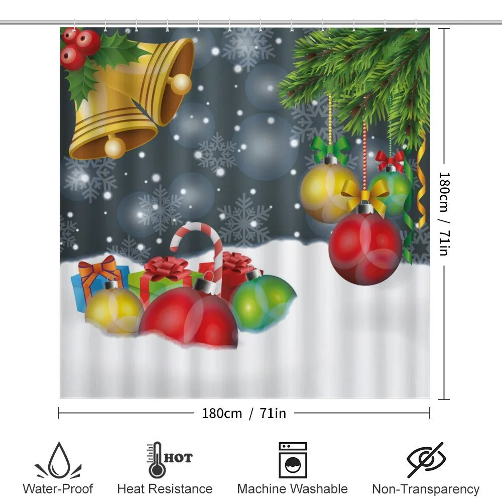 Vivid Noel Balls and Bell — Detail 2