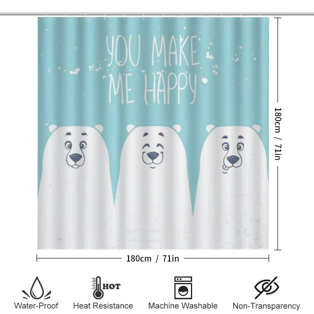 Words Cartoon Bears — Detail 2