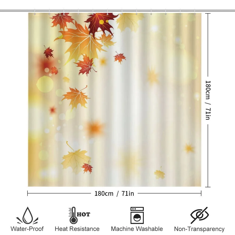 Abstract Maple Leaves Bokeh — Detail 2