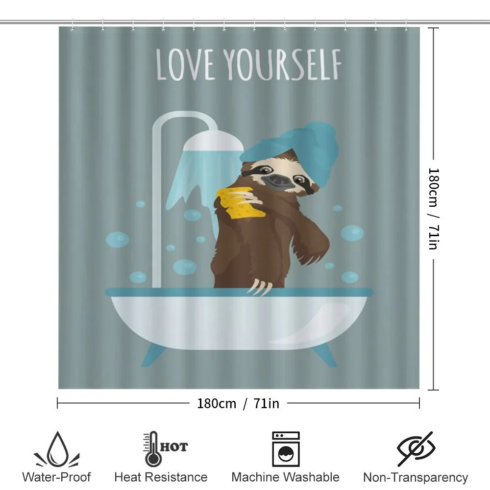 Bathing Lazy Animal — Detail 2
