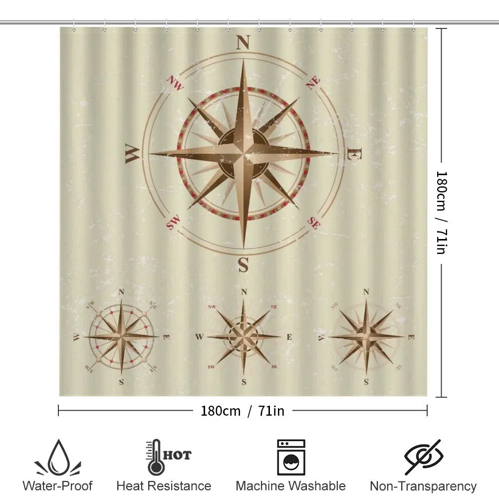 Compass Nautical Retro — Detail 2