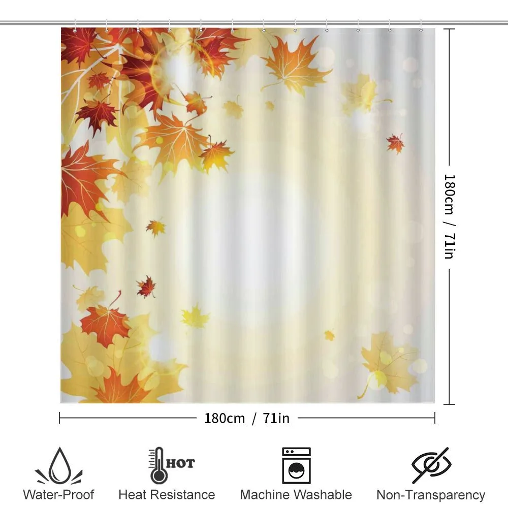 Flying Maple Leaves — Detail 2