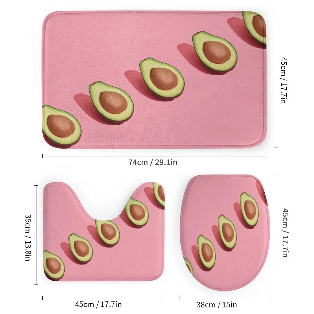 Halved Fresh Avocados — Detail 1