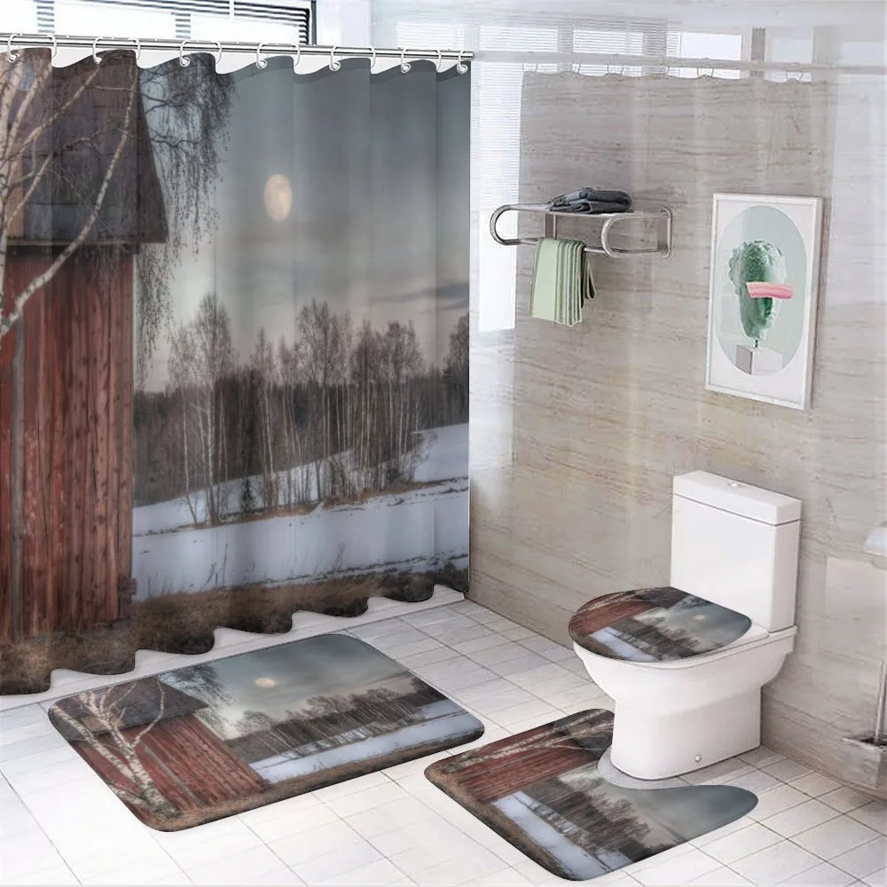 House Trees Winter Season — Your design