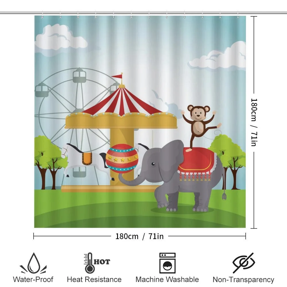 Joyful Animals in Circus — Detail 2