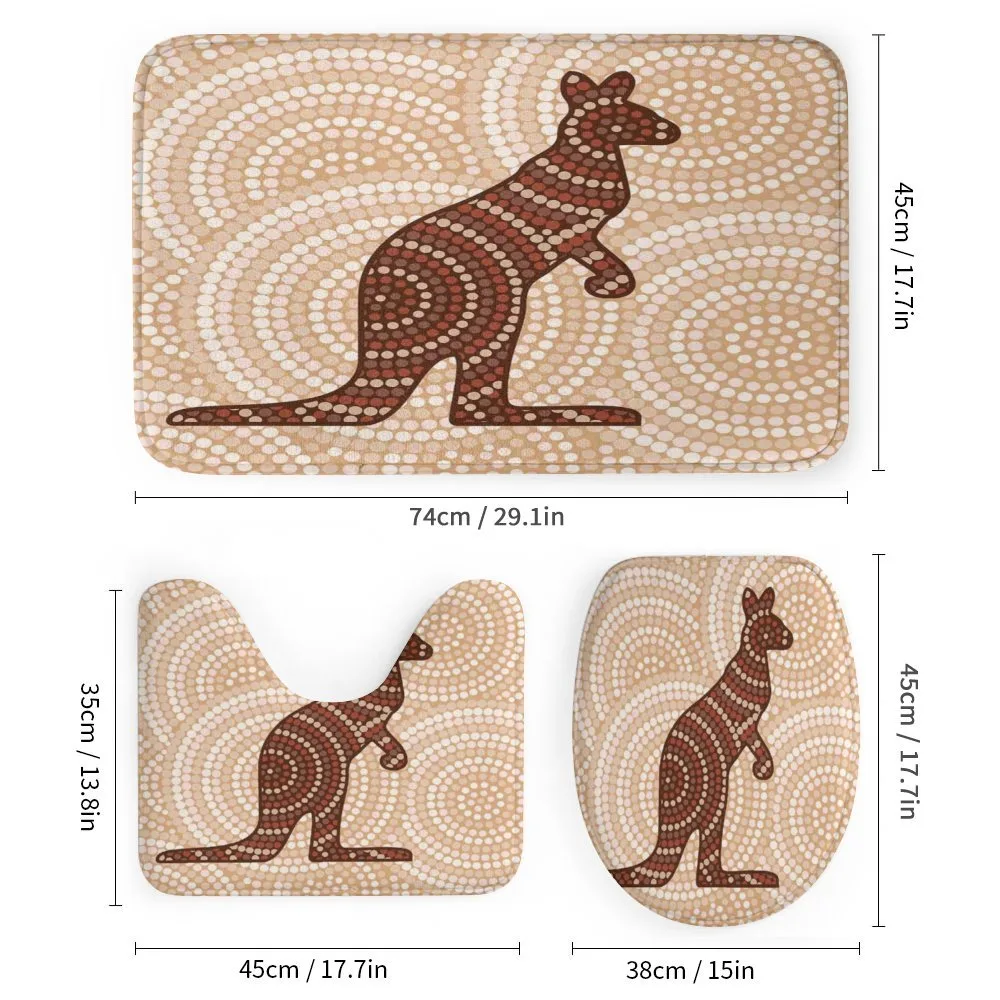 Kangaroo with Dots — Detail 1