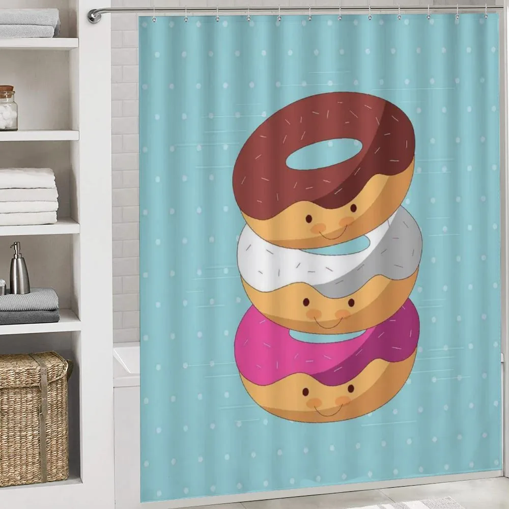 Kawaii Cartoon Donuts — Detail 4