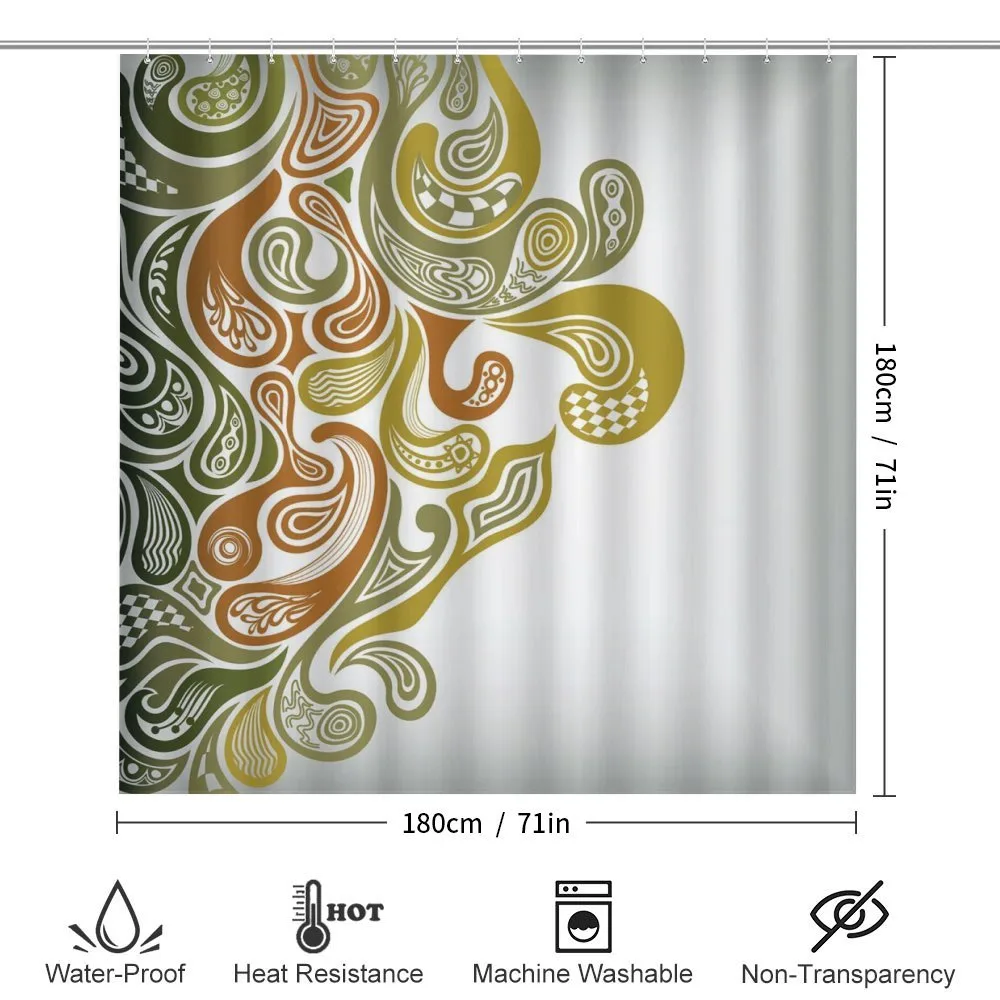 Modern Scroll Leaf — Detail 2