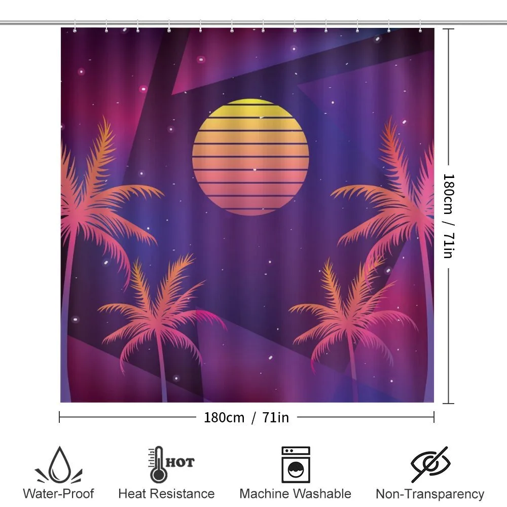 Palms Sun and Stars — Detail 2