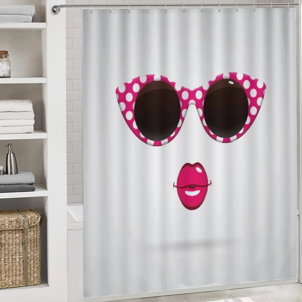 Polka Dot Cat Eye Sunglasses — Detail 4