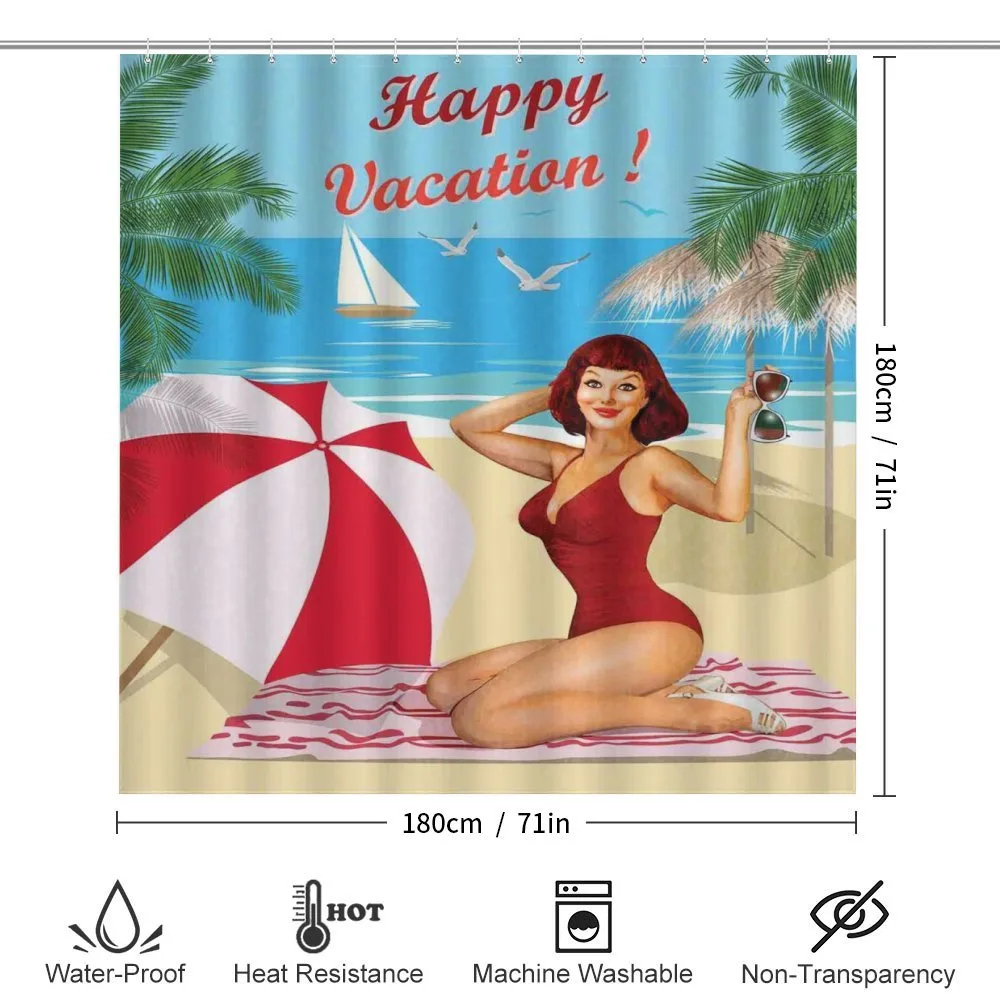 Red Bathing Suits — Detail 2
