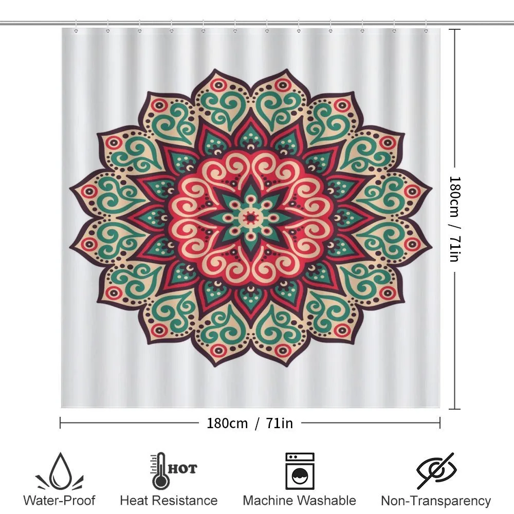 Retro Traditional Mandala — Detail 2