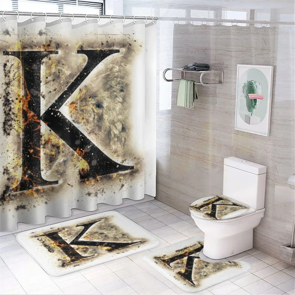 Smoked Letter K ABC — Your design