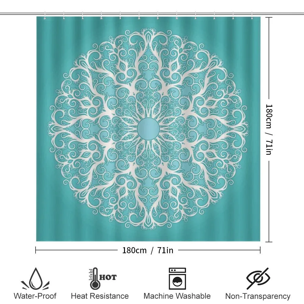 Symmetrical Floral Curves — Detail 2