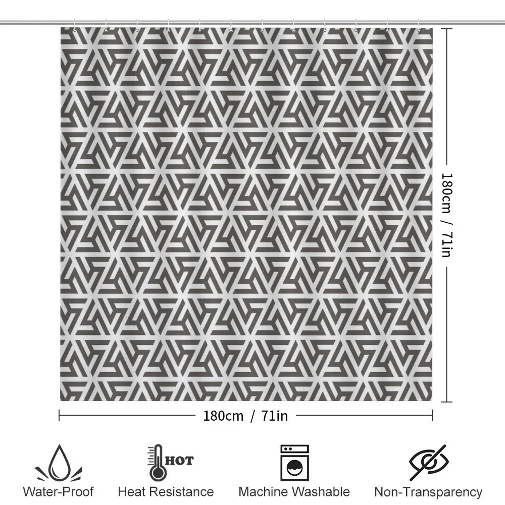 White Geometric Triangle — Detail 2