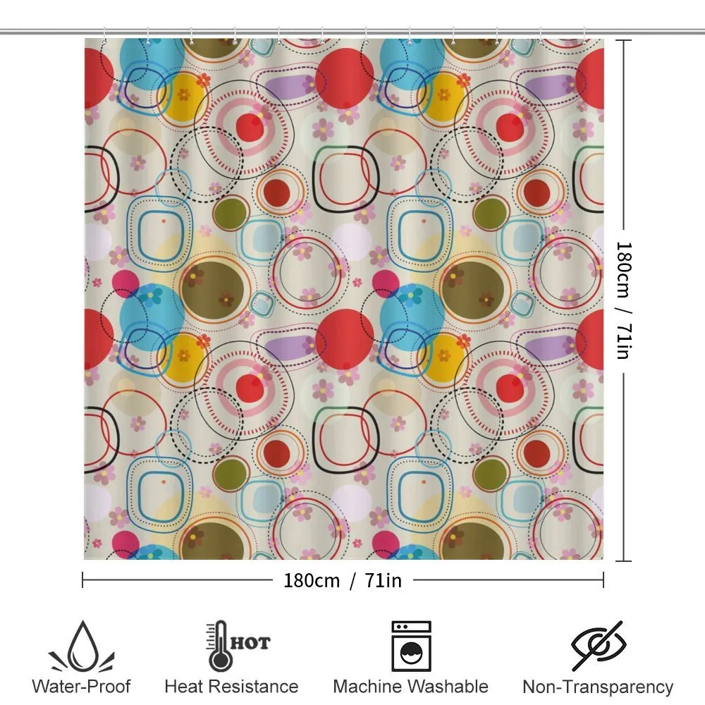 Abstract Shapes Circles — Detail 2