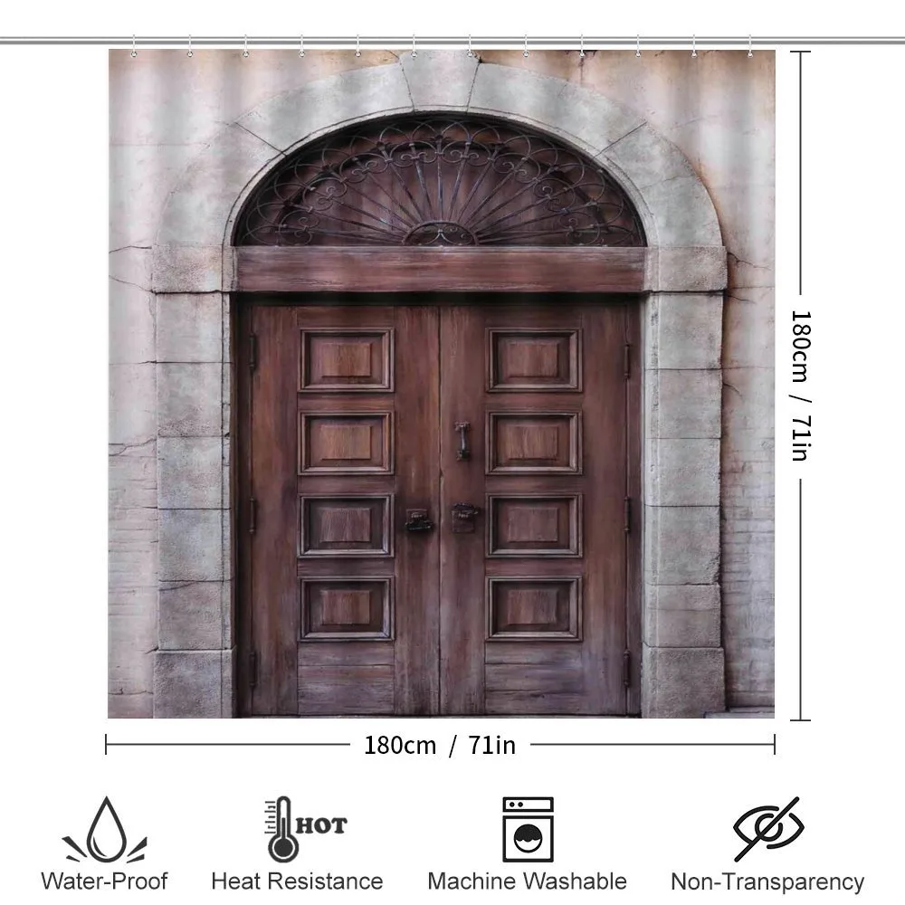 Arched Venetian Door — Detail 2