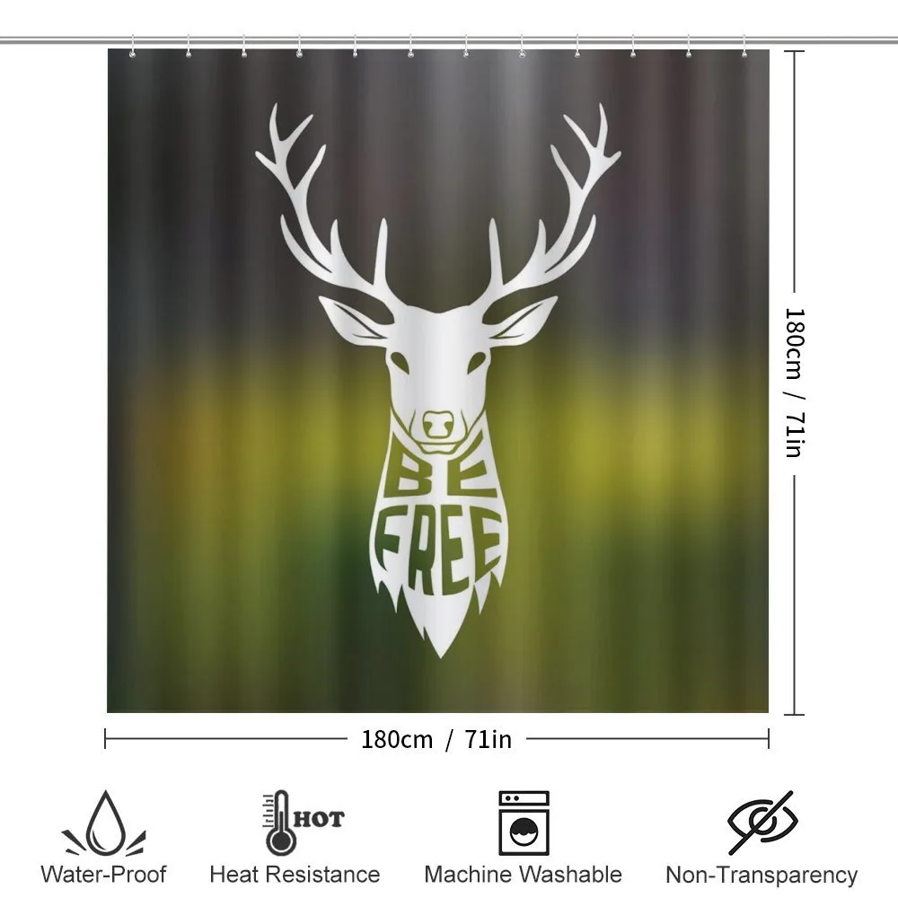 Deer Head Art — Detail 2