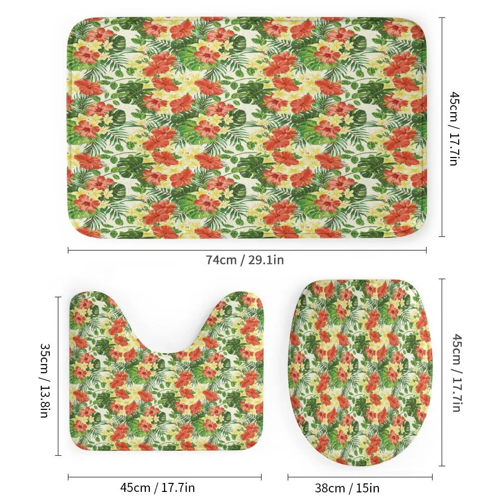 Exotic Flowers Pattern — Detail 1