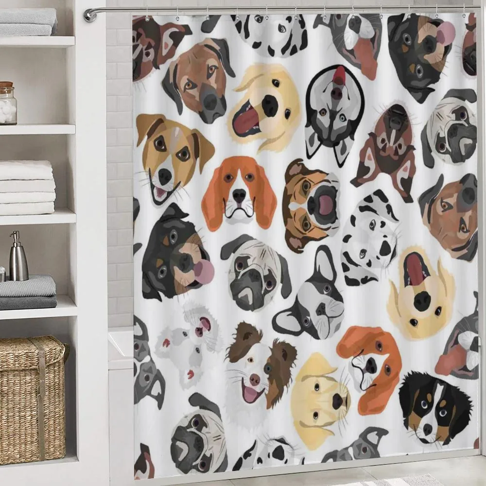 Faces of Various Dog Breeds — Detail 4
