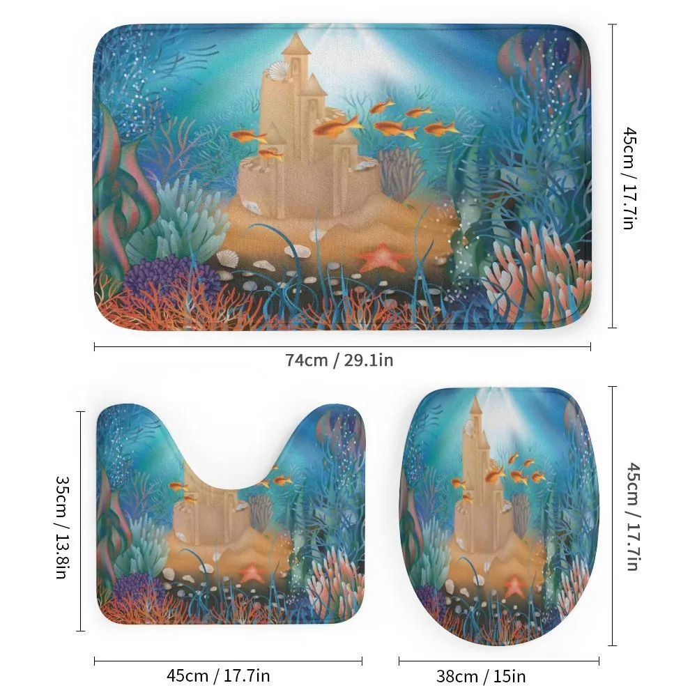 Fish Corals and Castle — Detail 1