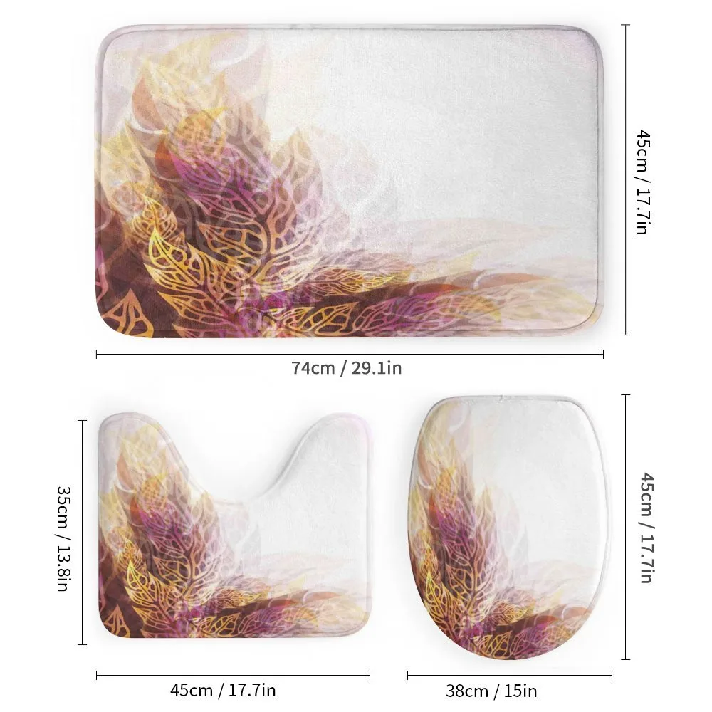 Floral Leaf Artwork — Detail 1