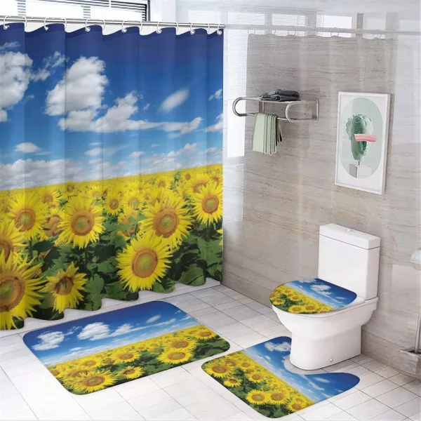 Fresh Field Country on a shower curtain