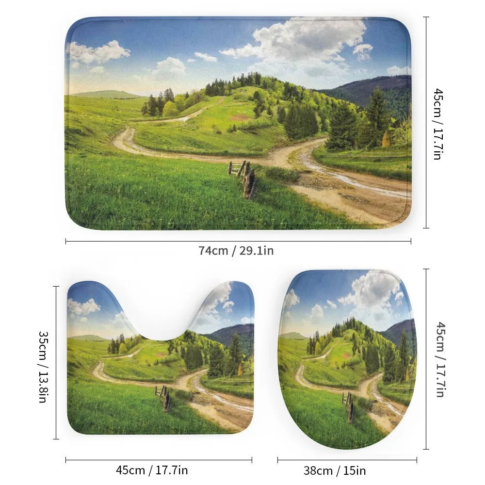 Hillside Meadow Trees — Detail 1