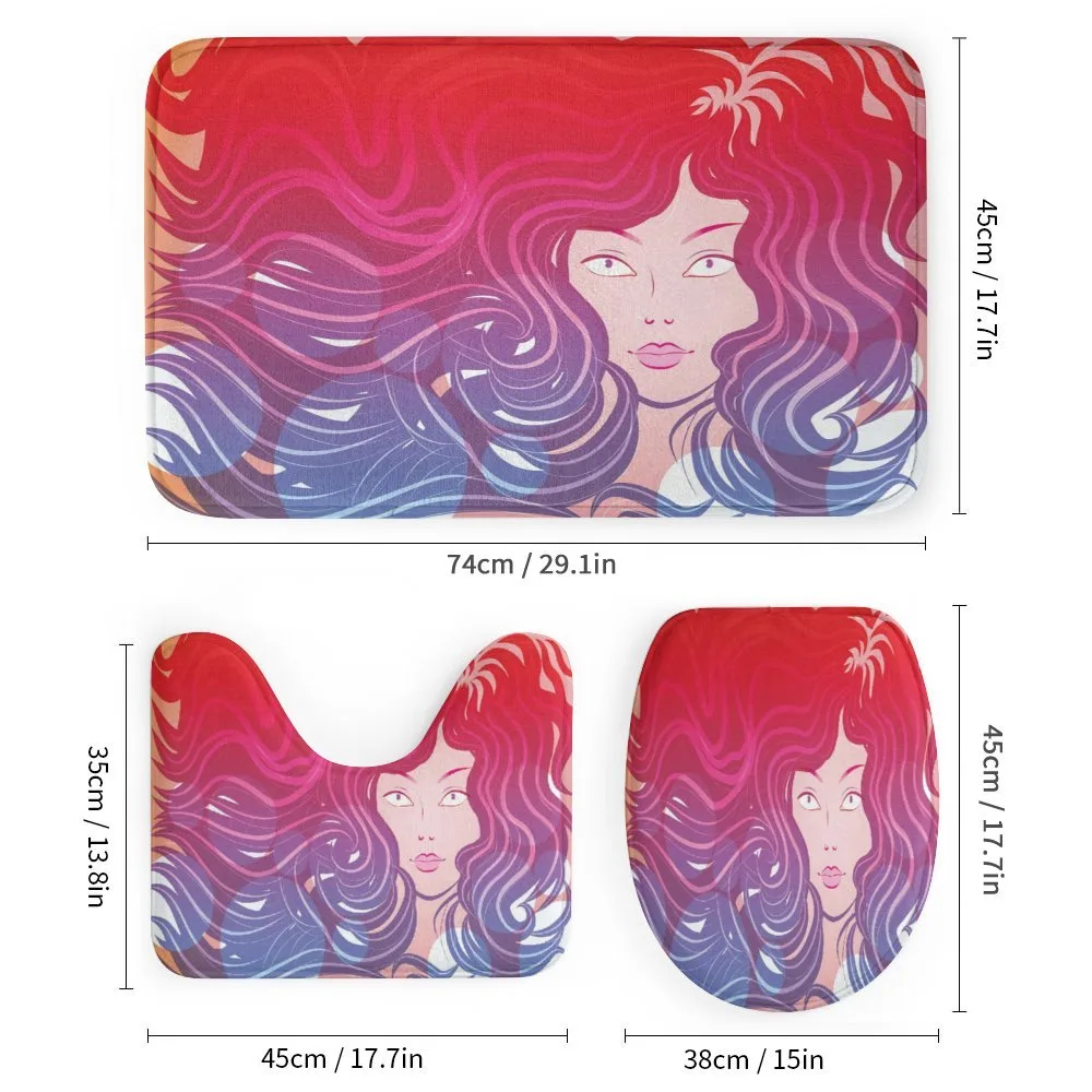 Little Mermaid Face Hair — Detail 1