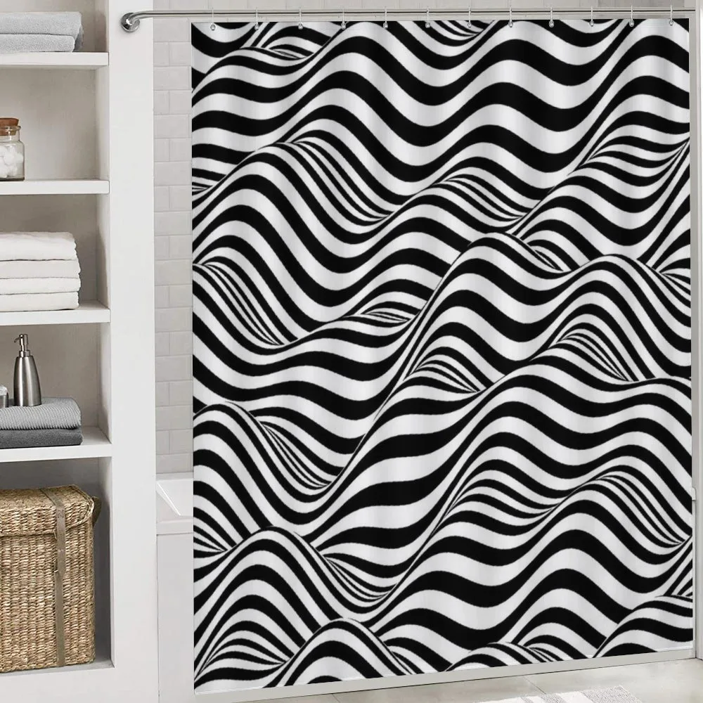 Monochrome Waves — Detail 4